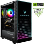 Resim CASPER Excalibur i5 14400F 16GB RAM 1TB NVMe SSD RTX4070 Super Dos Gaming E65H.144F-BF70X-0HE 