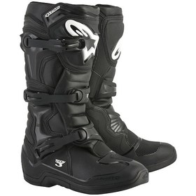 Resim Alpinestars Tech 3 Kros Motosiklet Botu Siyah 