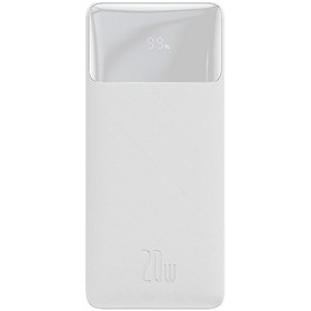 Resim Baseus Bipow 30.000 mAh Digital Display Powerbank 20W-Beyaz 