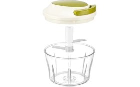 Resim CetKing Home 700 ml 3 Bıçaklı Ipli Rondo – Çekmeli Doğrayıcı, Hızlı ve Pratik Sebze Doğrama, Paslanmaz Çelik Bıçaklı, Ergonomik ve Kolay Kullanım Pp Plastik 