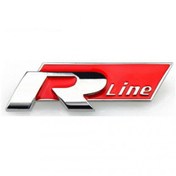 Resim R-line çamurluk logosu-kırmızı / YACI136 
