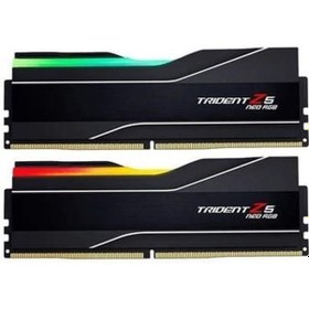 Resim Gskıll 96gb 2x 48gb Ddr5 6000mhz Cl26 Rgb Dual Kıt Pc Ram Trıdent Z5 Neo F5-6000j2636h48gx2-tz5nr 