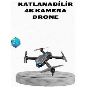 Resim Mey İthalat 4k Kamera Özellikli Katlanabilir Drone Wi-fi Ve Yükseklik Sabitlemeli 