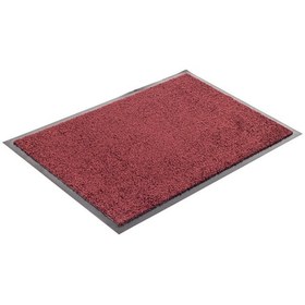 Resim Bordo Rengi Nem Alıcı Toz Kontrol Paspası 40 x 60 