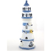 Resim Larimar Ahşap Marin Deniz Feneri Model 8 - 9021855019994lmr 