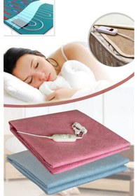 Resim Çift Kişilik Elektrikli Battaniye - Elm-01-767852 Renkl 