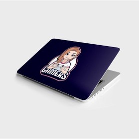 Resim Laptop Sticker Bilgisayar Notebook Pc Kaplama Etiketi Gamers Wome 