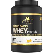 Resim TORQ NUTRİTİON Gold %100 Whey Protein Muzlu 1000 g 