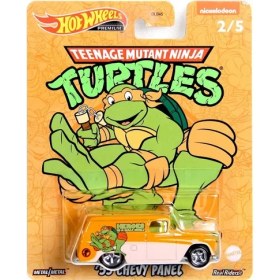 Resim Hot Wheels Ninja Turtles Premium Arabalar 55 Chevy Panel HCN88 