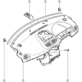 Resim Torpido Ön Fitil Clıo Iıı 7701061564 