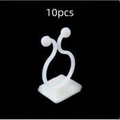 Resim Xuweiwei Beyaz 10lu Bitki Tırmanma Kancası, Bahçe Duvar Klipsi Ve Saksı Askısı 