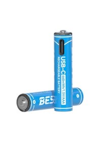 Resim Aaa Şarj Edilebilir 2'li 1.5v Usb-c İnce Pil Renkli 