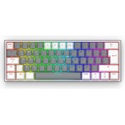 Resim Redragon K616 Fizz Pro Rgb Red Switch 2.4ghz Kablosuz Türkçe Mekanik Oyuncu Klavyesi 