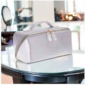 Resim Ella Kadın Seyahat Kozmetik Bakım Makyaj Çantası Organizer Silver Çok Renkli 