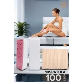 Resim Bfs Spatulalı Ağda Bezi 100 Adet 