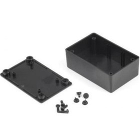 Resim Elektronik Proje Kutusu (Ölçüleri: 54X83X30Mm) - Siyah 