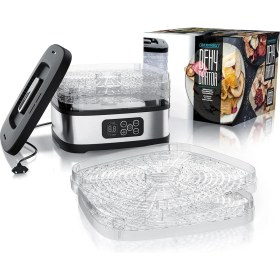 Resim Paslanmaz Çelik Kurutma Makinesi - 5 Bölmeli, Zamanlayıcı ve Sıcaklık Kontrolü - 240 Watt 