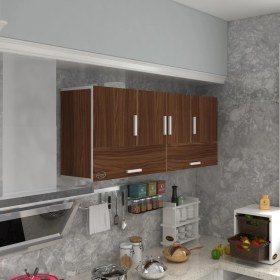 Resim Kenzlife hazır mutfak general cvz 060*150*32 mutfak banyo dolabı kapaklı raflı 