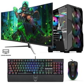 Resim Izoly ST999070 i5-12400F 16 GB 512 GB M.2 NVMe RTX2060S 8 GB 27" Free Dos Masaüstü Oyuncu Bilgisayarı 