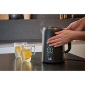 Resim Fritel Kettle Mat Siyah Dijital Göstergeli Sıcak Tutma Özellikli 1.7 L- 1.500 W 