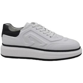 Resim Marcomen 152-21341 İthaltaban Deri Erkek Sneakers Ayakkabı Beyaz 
