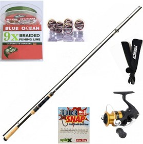 Resim Fx3000 + Colmic Herakles Kiar Supreme 240cm 10-30 Spin Olta Seti 