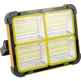 Resim Taşınabilir Şarjlı Solar Projektör 200W 