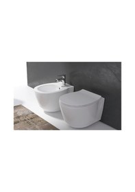 Resim İsvea Soluzione Klozetler İçin Yavaş Kap. Klozet Kapağı 40d40200ı 