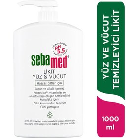 Resim Sebamed likid yüz & vücut 1000 ml 