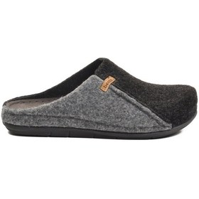 Resim Aspor Siyah Gri Erkek Ev Terliği Çok Renkli 