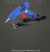 Resim Massaltay İnce Uçlu Silikon Tabancası – 20W Sıcak Silikon Yapıştırıcı Tabanca 