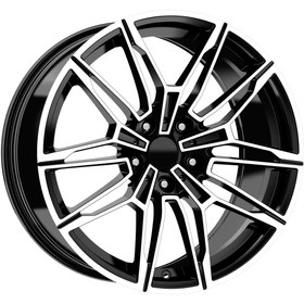 Resim R1 Wheels 19 inç 5*112 ET33 Parlak Siyah Jant Takımı (J-928) 