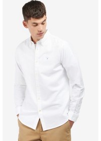 Resim Barbour Erkek Oxtown Tailored Gömlek Wh11 White-wh11 White Beyaz 