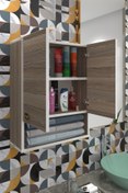 Resim Kenzlife Banyo Ecza Dolabı Bakunin Crd 60*40*20 Mutfak (M)üst Arkalıklı Alt Arkalıksız 
