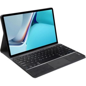 Resim Microcase Huawei Matepad 11 2021 Bluetooth Touchpad Klavye + Standlı Kılıf - Bkk5 