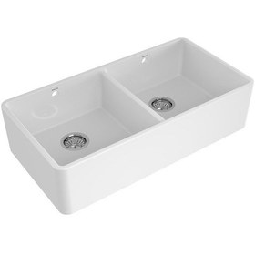 Resim Bocchi Lavello Mutfak Eviyesi 90 CM Parlak Beyaz 1631-001-0140 