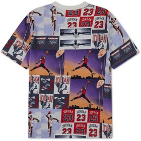 Resim Nike Jordan Posterized Air Çocuk Tişört (95F612-782) 