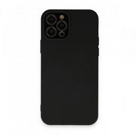 Resim LoopCase Iphone 12 Pro Kılıf, Kamera Lens Kısmı Cam Korumalı, Soft Pürüssüz Yüzey, Içi Süet Kadife 