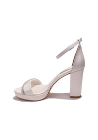 Resim Dagoster Dza07-337152 Sedef Tek Bant Platform Topuklu Kadın Ayakkabı 001 