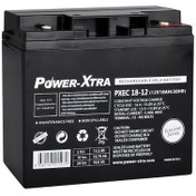 Resim Power-Xtra EcoLead Series - PXEC18-12 - 12V 18 Ah Kuru Akü - F3 - (M5 Bolts) 