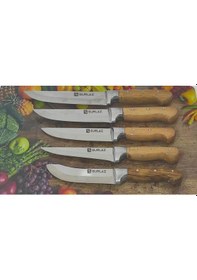 Resim Sürlaz et Kasap Mutfak Bıçağı 5'li Set Sdf-0317 