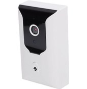 Resim Vkemall 1080p Hd Wifi Akıllı Kapı Zili, İki Yönlü Konuşma, Gece Görüşü, Bulut Depolama, Delme Yok, Uzak İzleme - For X Smart Home Uygulaması İle 