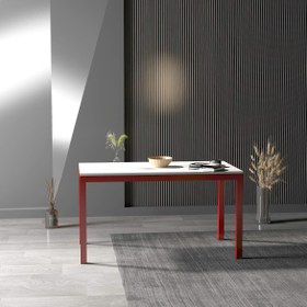 Resim Merlan Yemek & Toplantı Masası - M / Kırmızı 