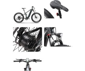 Resim Ape Ryder Buffalo-F Orta Süspansiyonlu Elektrikli Bisiklet Eski Mavi 