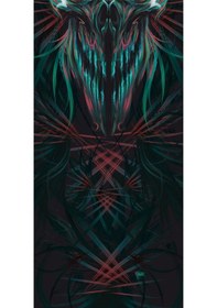 Resim Bandana Green Devil Siyah 