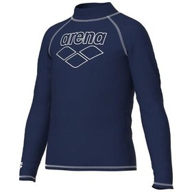 Resim Arena 006296710 Rash Vest L/s Graphic Erkek Çocuk Yüzücü Tişörtü 001 