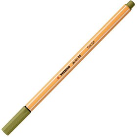 Resim Stabilo Keçe Uçlu İnce Kalem 88 Point 0.4 MM Yosun Yeşili 88/35 