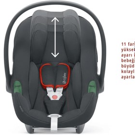 Resim Bugaboo Bee Yellow & Cybex Aton travel sistem 