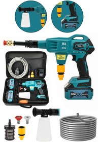 Resim Genel Markalar Profesyonel Kömürsüz 58vf Yüksek Basınçlı Çift Akülü Oto Araba Yıkama, Sulama, İlaçlama Makinesi 