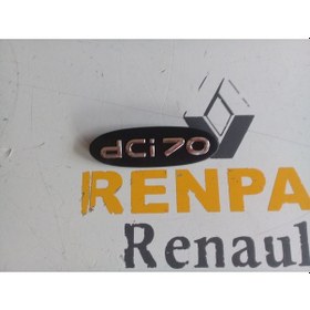 Resim Kango 2 Kapı Dci 70 Yazısı 8200120852 Sağ- 